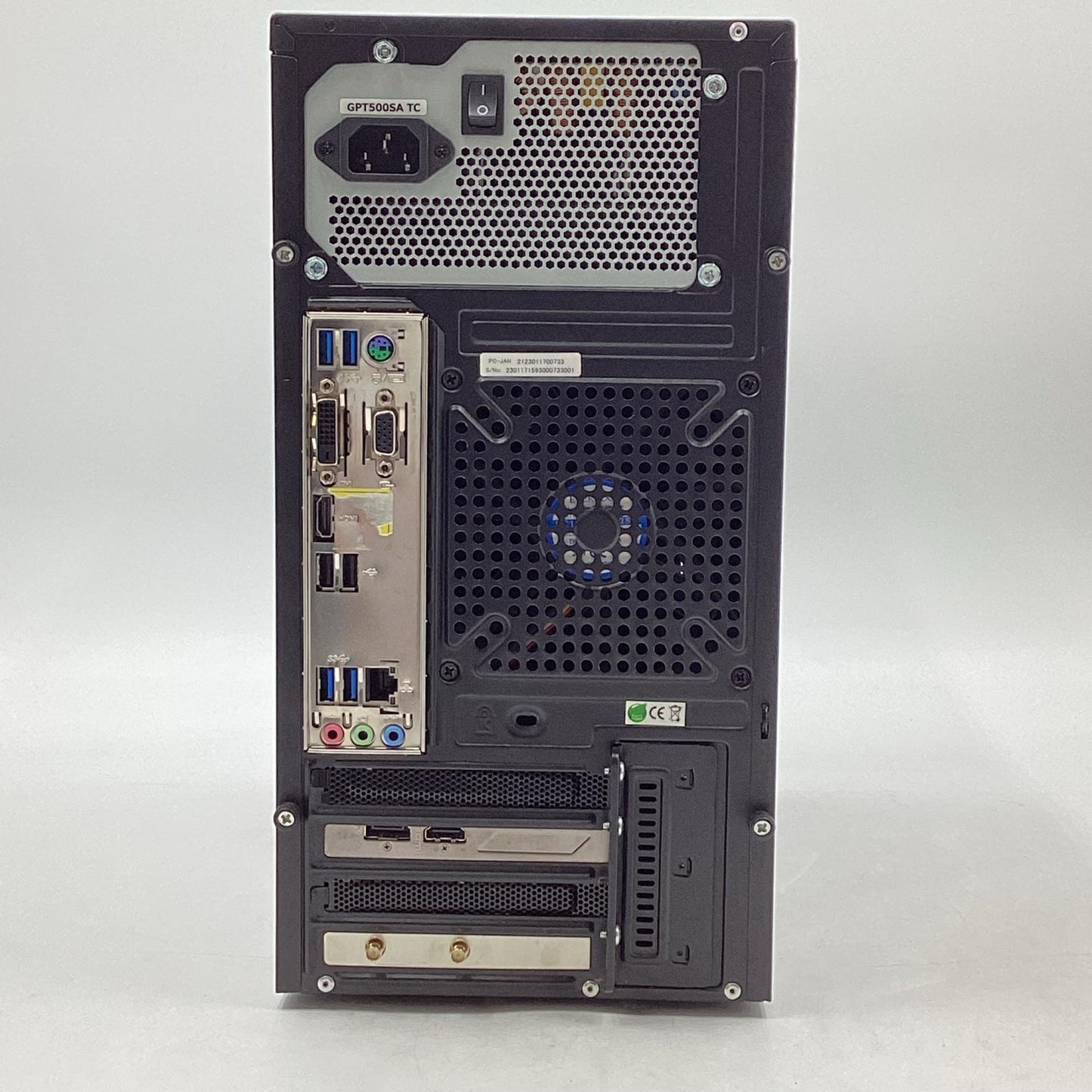 【全額返金保証】【最速発送】TSUKUMO Ryzen 5 5600  32GB SSD 500GB HDD 2TB Radeon RX 6400 動作確認済