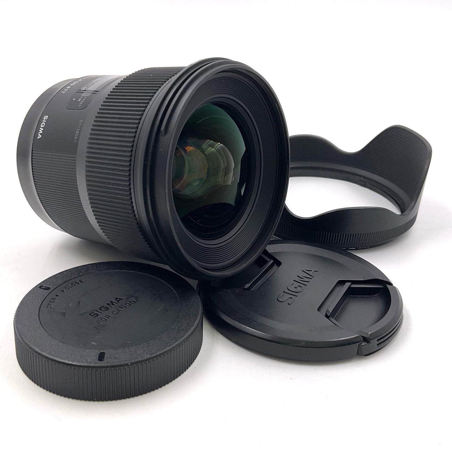 【全額返金保証】【最速発送】SIGMA 24mm F1.4 DG HSM [キヤノン用] 動作確認済