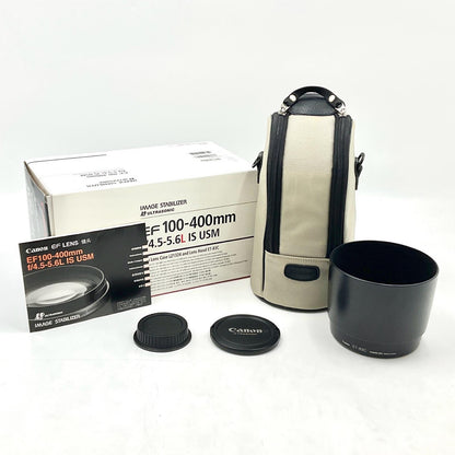 【全額返金保証】【最速発送】Canon EF100-400mm F4.5-5.6L IS USM 美品 動作確認済