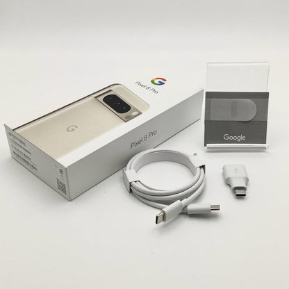 【全額返金保証】【最速発送】Google Pixel 8 Pro 256GB Porcelain SIMフリー GE9DP 美品 動作確認済