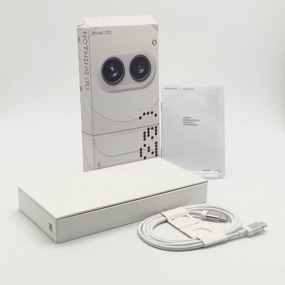 【全額返金保証】【最速発送】Nothing Nothing Phone(2a) 256GB Milk SIMフリー A142 超美品 動作確認済
