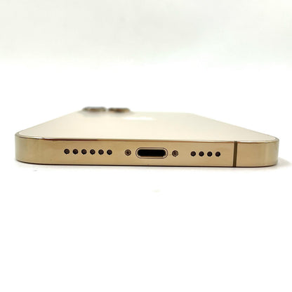 【全額返金保証】【最速発送】Apple iPhone iPhone 12 Pro Max 256GB ゴールド Softbank 動作確認済 77%