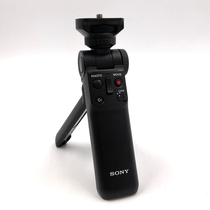 【全額返金保証】【最速発送】Sony ワイヤレスリモートコマンダー付シューティンググリップ GP-VPT2BT 美品 動作確認済