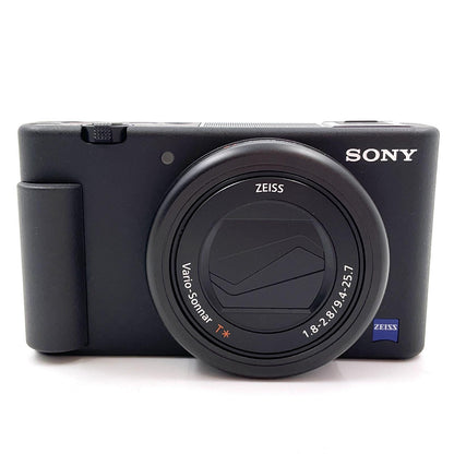 【全額返金保証】【最速発送】Sony コンパクトデジタルカメラ VLOGCAM ZV-1 (B) [ブラック] 美品 動作確認済