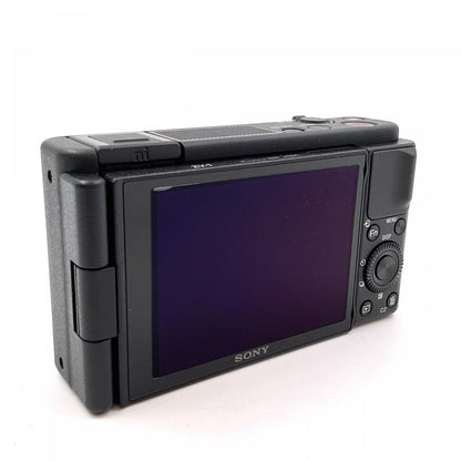 【全額返金保証】【最速発送】Sony コンパクトデジタルカメラ VLOGCAM ZV-1 (B) [ブラック] 美品 動作確認済
