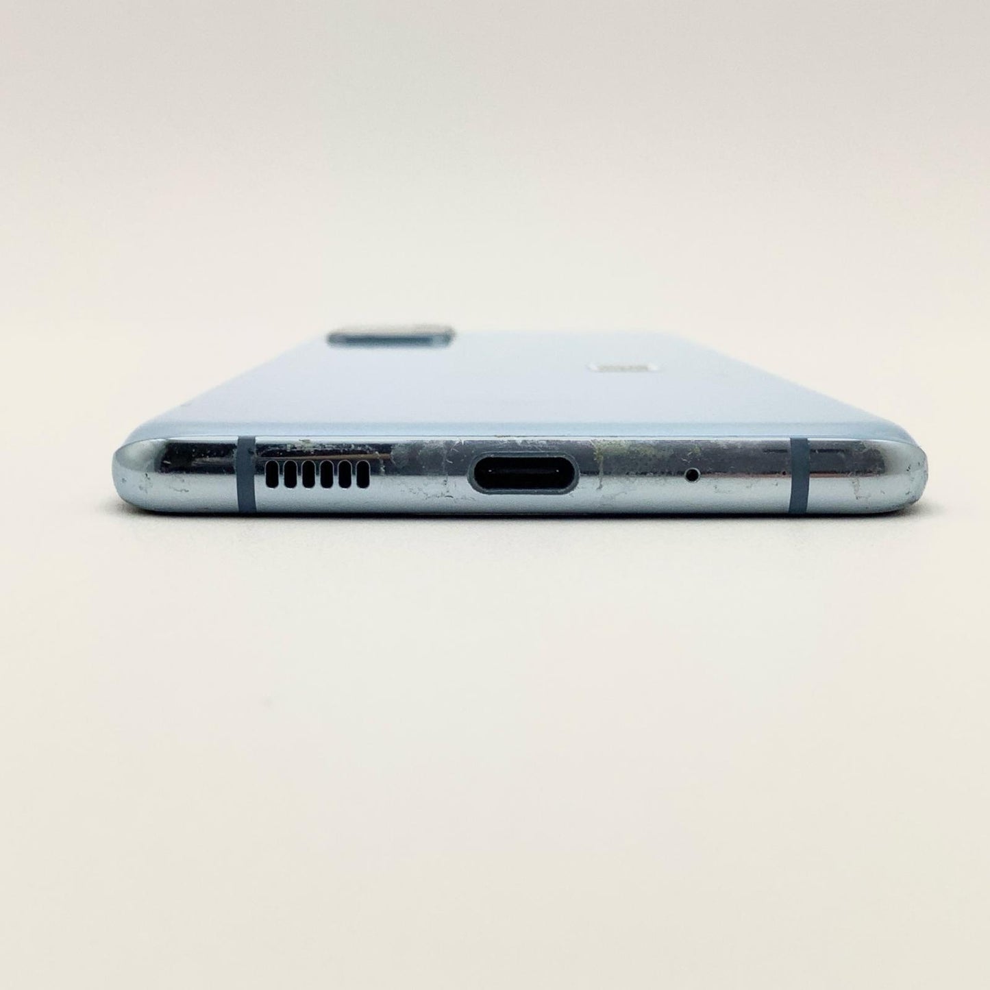 【最速発送】SAMSUNG Galaxy S20+ 5G 128GB クラウドブルー au SCG02 白ロム【難有】