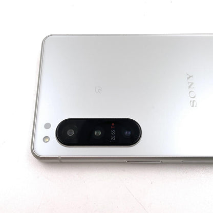 【全額返金保証】【最速発送】Sony Xperia 5 IV 128GB エクリュホワイト docomo SO-54C 白ロム 美品 動作確認済