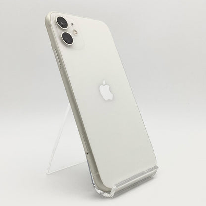 【全額返金保証】【最速発送】Apple iPhone iPhone 11 64GB ホワイト docomo 白ロム 動作確認済 76%
