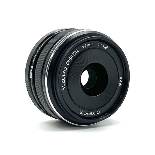 【全額返金保証】【最速発送】OLYMPUS M.ZUIKO DIGITAL 17mm F1.8 [ブラック] 美品 動作確認済