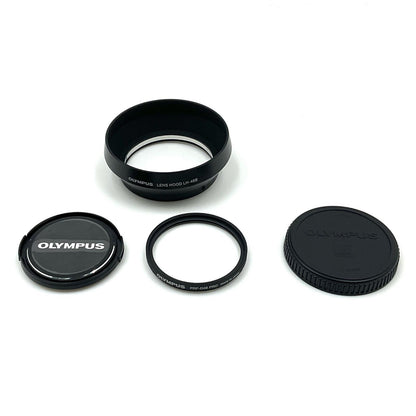 【全額返金保証】【最速発送】OLYMPUS M.ZUIKO DIGITAL 17mm F1.8 [ブラック] 美品 動作確認済