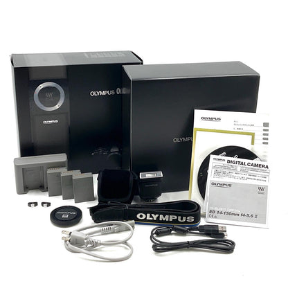 【全額返金保証】【最速発送】OLYMPUS デジタル一眼 OM-D E-M5 Mark II ボディ [ブラック] 美品 動作確認済
