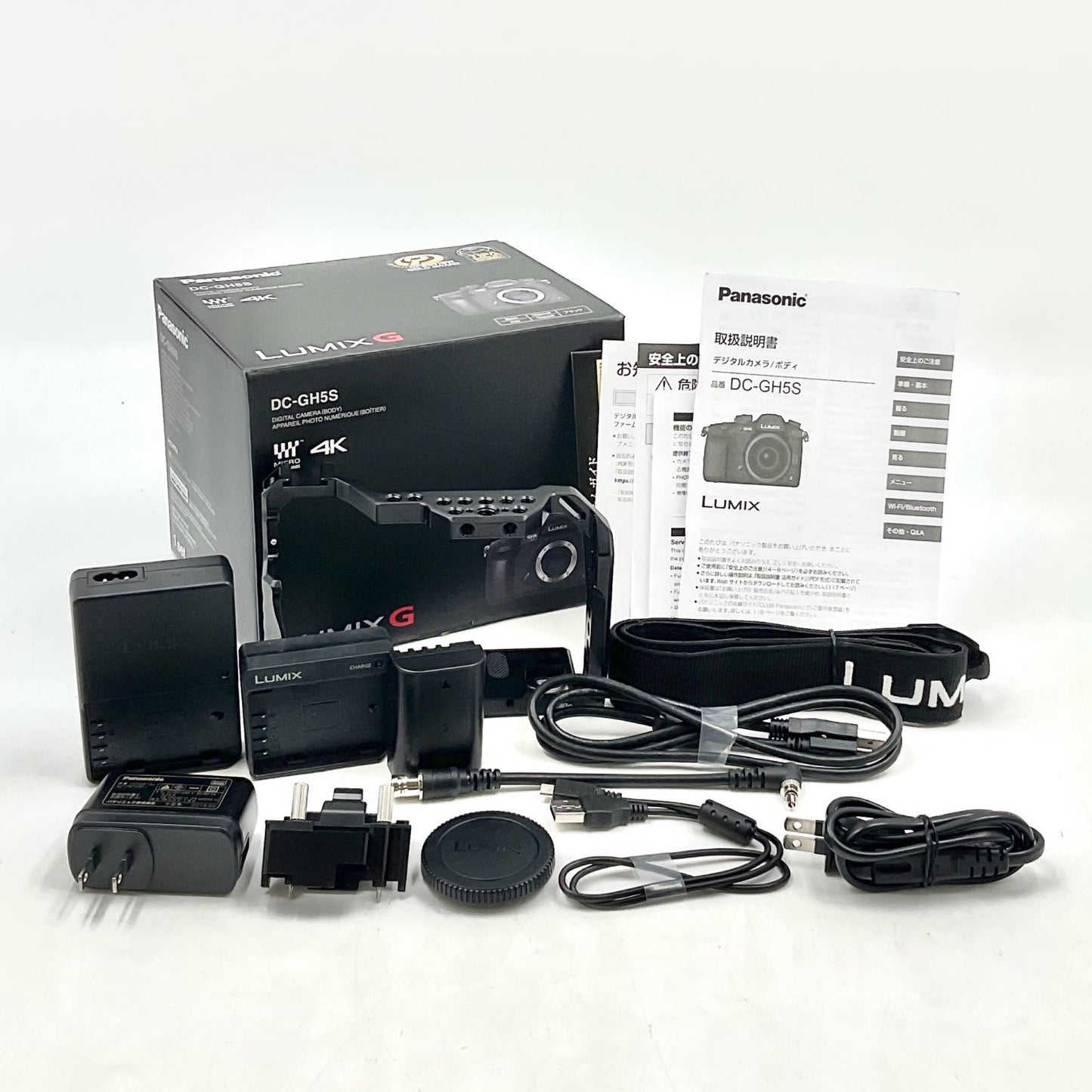 【全額返金保証】【最速発送】Panasonic デジタル一眼 LUMIX DC-GH5S ボディ 美品 動作確認済