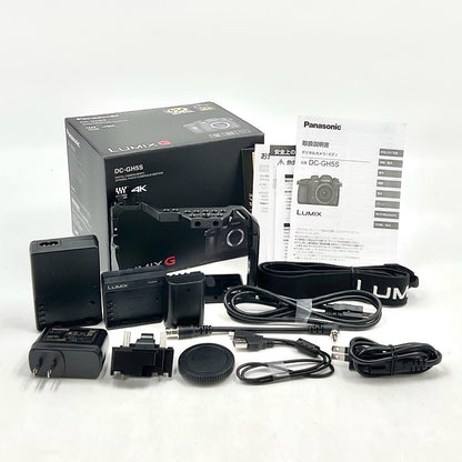 【全額返金保証】【最速発送】Panasonic デジタル一眼 LUMIX DC-GH5S ボディ 美品 動作確認済