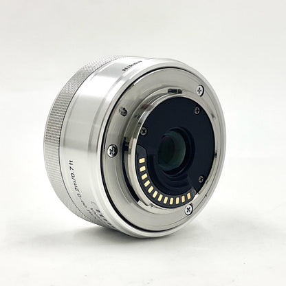 【全額返金保証】【最速発送】Nikon 1 NIKKOR VR 10-30mm f/3.5-5.6 PD-ZOOM シルバー 美品 動作確認済
