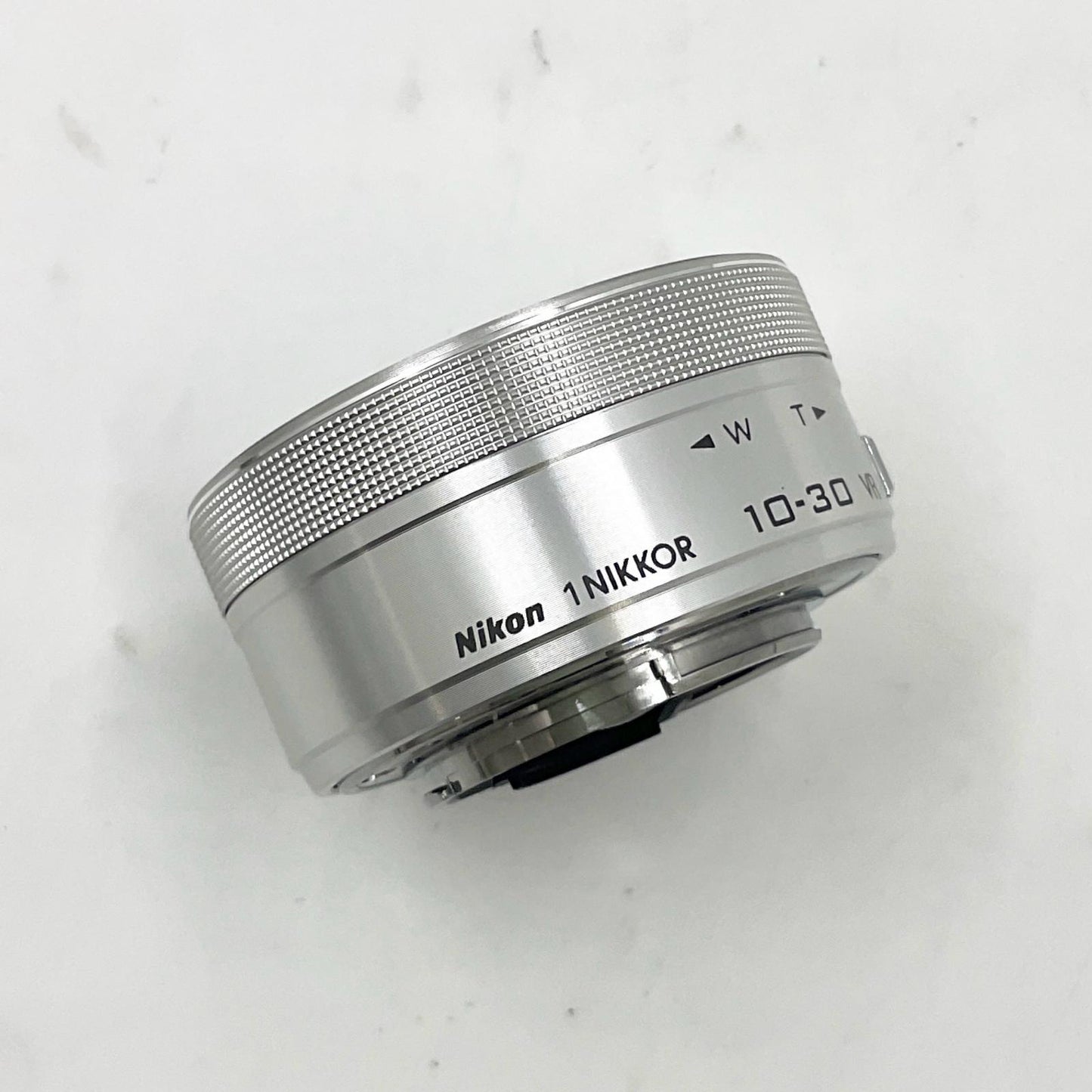 【全額返金保証】【最速発送】Nikon 1 NIKKOR VR 10-30mm f/3.5-5.6 PD-ZOOM シルバー 美品 動作確認済