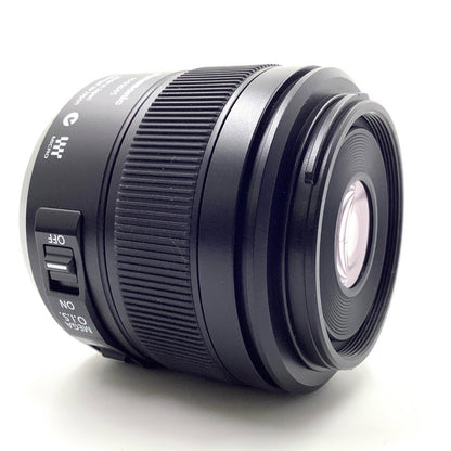【全額返金保証】【最速発送】Panasonic LEICA DG MACRO-ELMARIT 45mm/F2.8 ASPH./MEGA O.I.S. H-ES045 美品 動作確認済