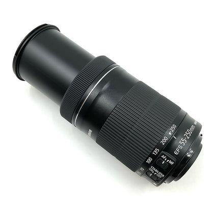 【全額返金保証】【最速発送】Canon EF-S55-250mm F4-5.6 IS STM 超美品 動作確認済