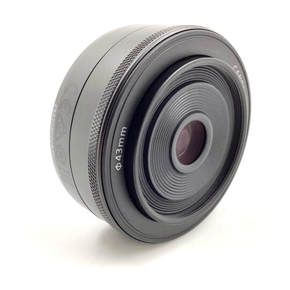 【全額返金保証】【最速発送】Canon EF-M22mm F2 STM 超美品 動作確認済