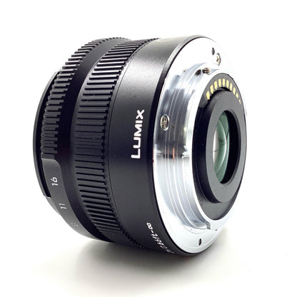 【全額返金保証】【最速発送】Panasonic LEICA DG SUMMILUX 15mm/F1.7 ASPH. H-X015 超美品 動作確認済