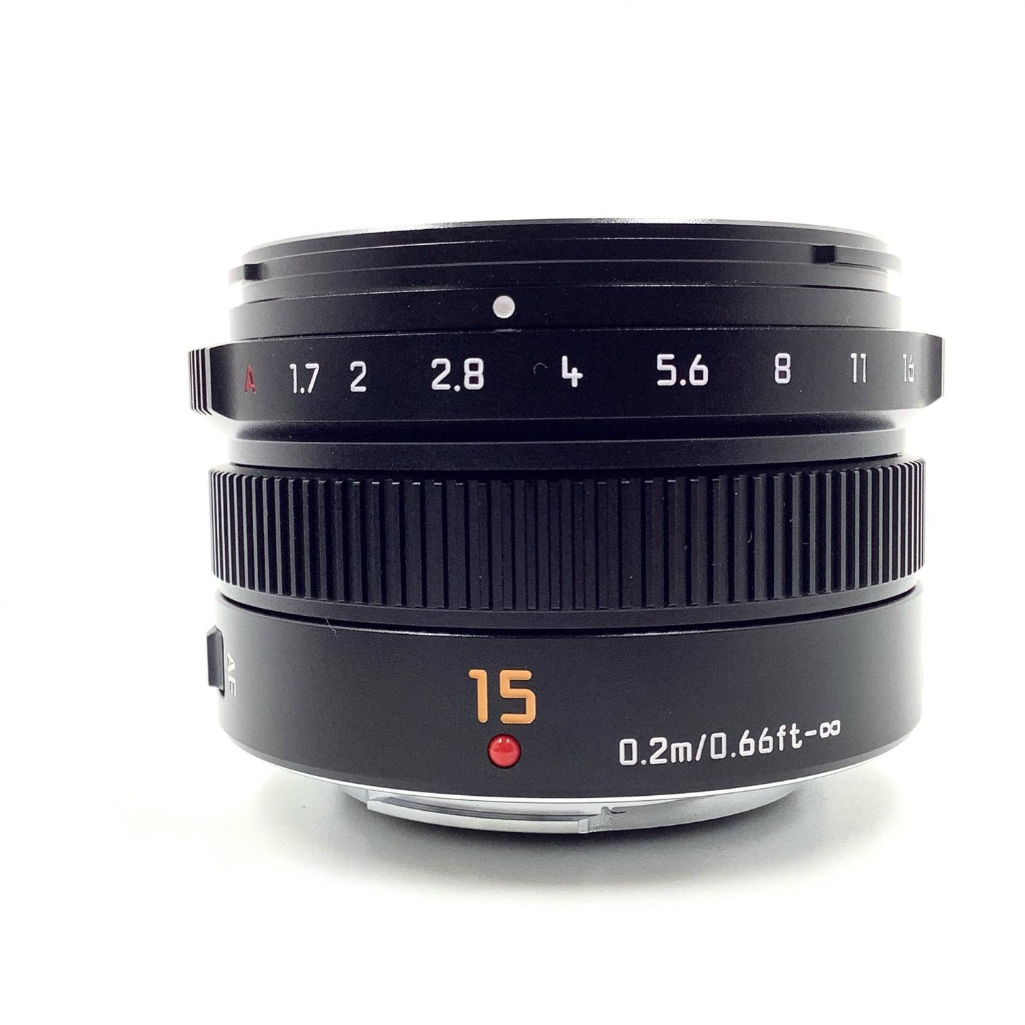 【全額返金保証】【最速発送】Panasonic LEICA DG SUMMILUX 15mm/F1.7 ASPH. H-X015 超美品 動作確認済