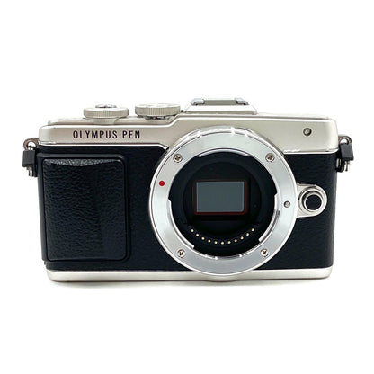 【全額返金保証】【最速発送】OLYMPUS デジタル一眼 OLYMPUS PEN Lite E-PL7  [シルバー] 美品 動作確認済