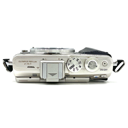 【全額返金保証】【最速発送】OLYMPUS デジタル一眼 OLYMPUS PEN Lite E-PL7  [シルバー] 美品 動作確認済