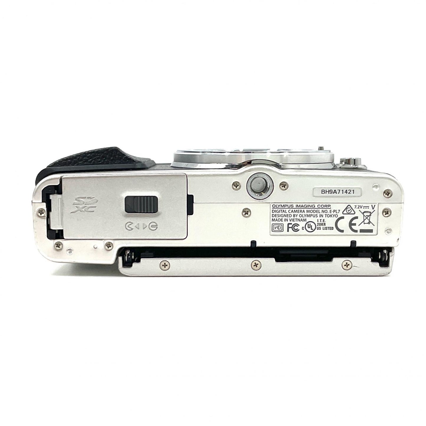 【全額返金保証】【最速発送】OLYMPUS デジタル一眼 OLYMPUS PEN Lite E-PL7  [シルバー] 美品 動作確認済