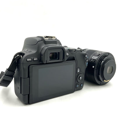 【全額返金保証】【最速発送】Canon デジタル一眼 EOS Kiss X9 EF-S 18-55 F4-5.6 IS STM レンズキット ブラック ブラック 超美品 動作確認済