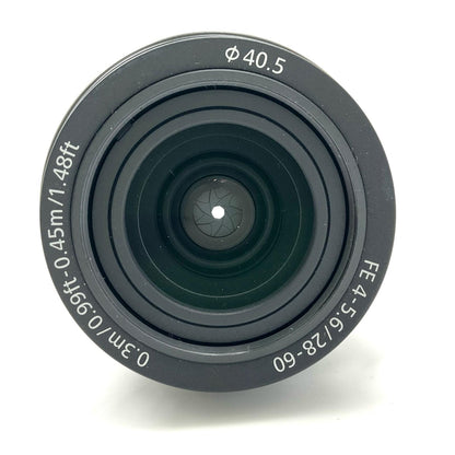 【全額返金保証】【最速発送】Sony FE 28-60mm F4-5.6 SEL2860 美品 動作確認済