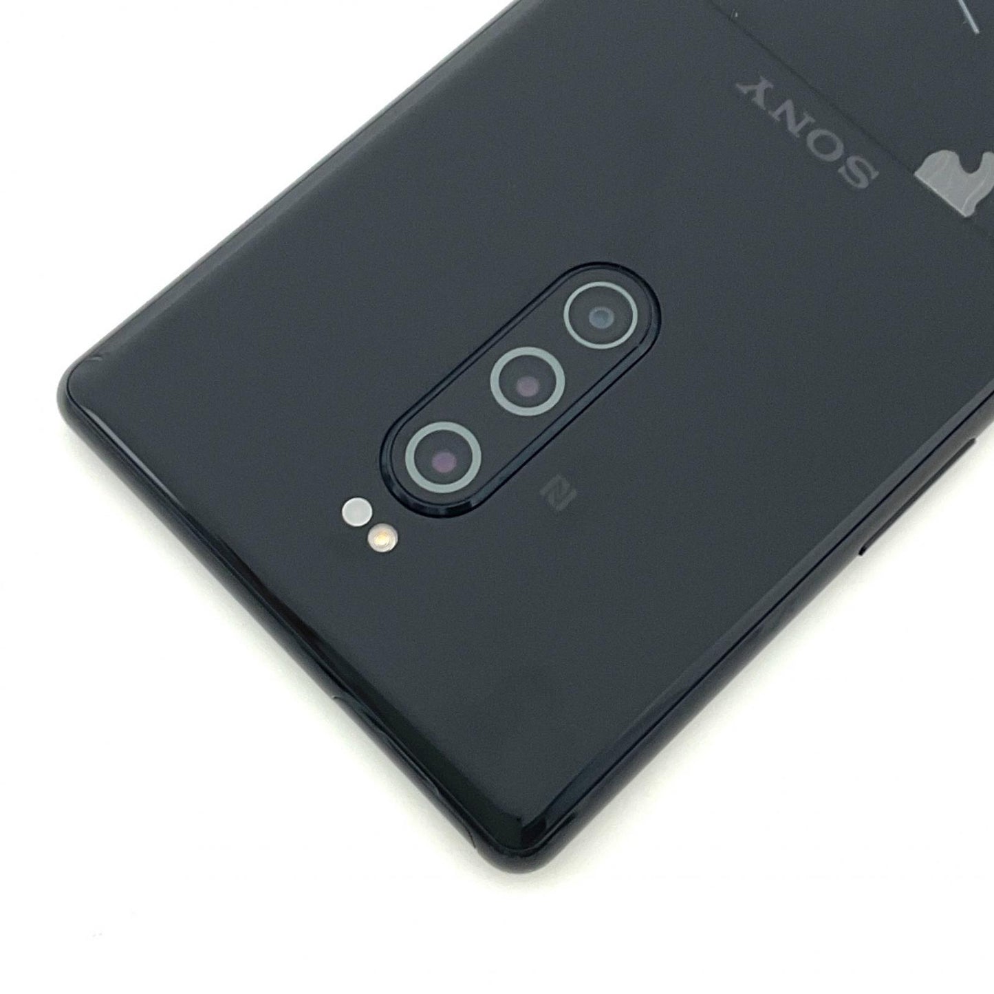 【全額返金保証】【最速発送】Sony Xperia 1 128GB ブラック SIMフリー Ｊ9110 動作確認済