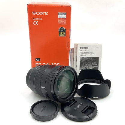 【全額返金保証】【最速発送】Sony FE 24-105mm F4 G OSS SEL24105G 動作確認済