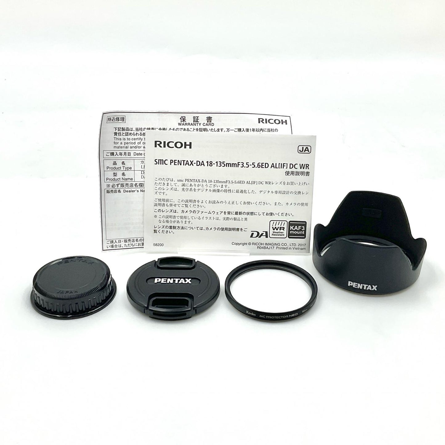 【全額返金保証】【最速発送】PENTAX smc PENTAX-DA 18-135mm F3.5-5.6ED AL[IF] DC WR 動作確認済