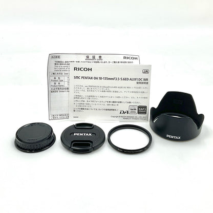 【全額返金保証】【最速発送】PENTAX smc PENTAX-DA 18-135mm F3.5-5.6ED AL[IF] DC WR 動作確認済