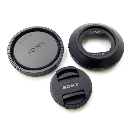 【全額返金保証】【最速発送】Sony Sonnar T* FE 35mm F2.8 ZA SEL35F28Z  美品 動作確認済