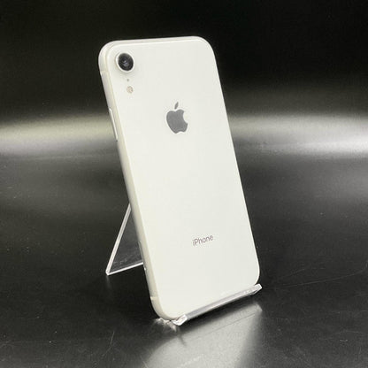 【全額返金保証】【最速発送】Apple iPhone iPhone XR 64GB ホワイト SIMフリー 動作確認済 82%