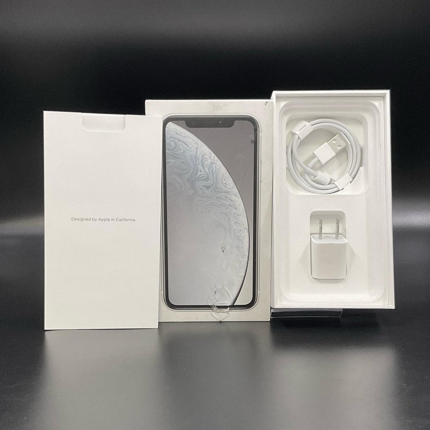【全額返金保証】【最速発送】Apple iPhone iPhone XR 64GB ホワイト SIMフリー 動作確認済 82%