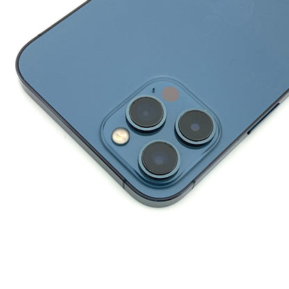 【全額返金保証】【最速発送】Apple iPhone iPhone 12 Pro Max 256GB パシフィックブルー SIMフリー 動作確認済 82%