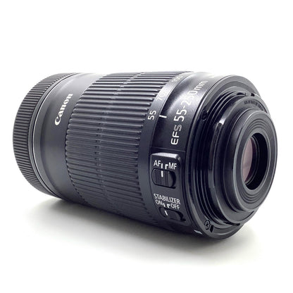【全額返金保証】【最速発送】Canon EF-S55-250mm F4-5.6 IS STM 美品 動作確認済