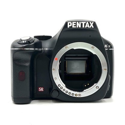 【最速発送】PENTAX デジタル一眼 K-x ダブルズームキット ブラック【難有】