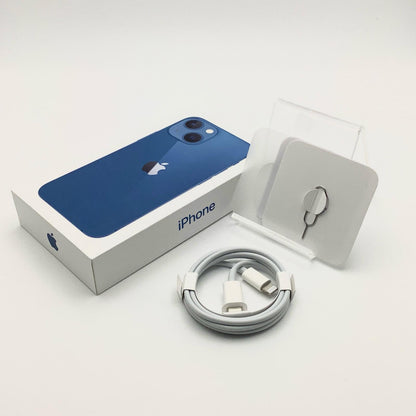 【全額返金保証】【最速発送】Apple iPhone iPhone 13 mini 128GB ブルー 楽天モバイル 白ロム 美品 動作確認済 86%