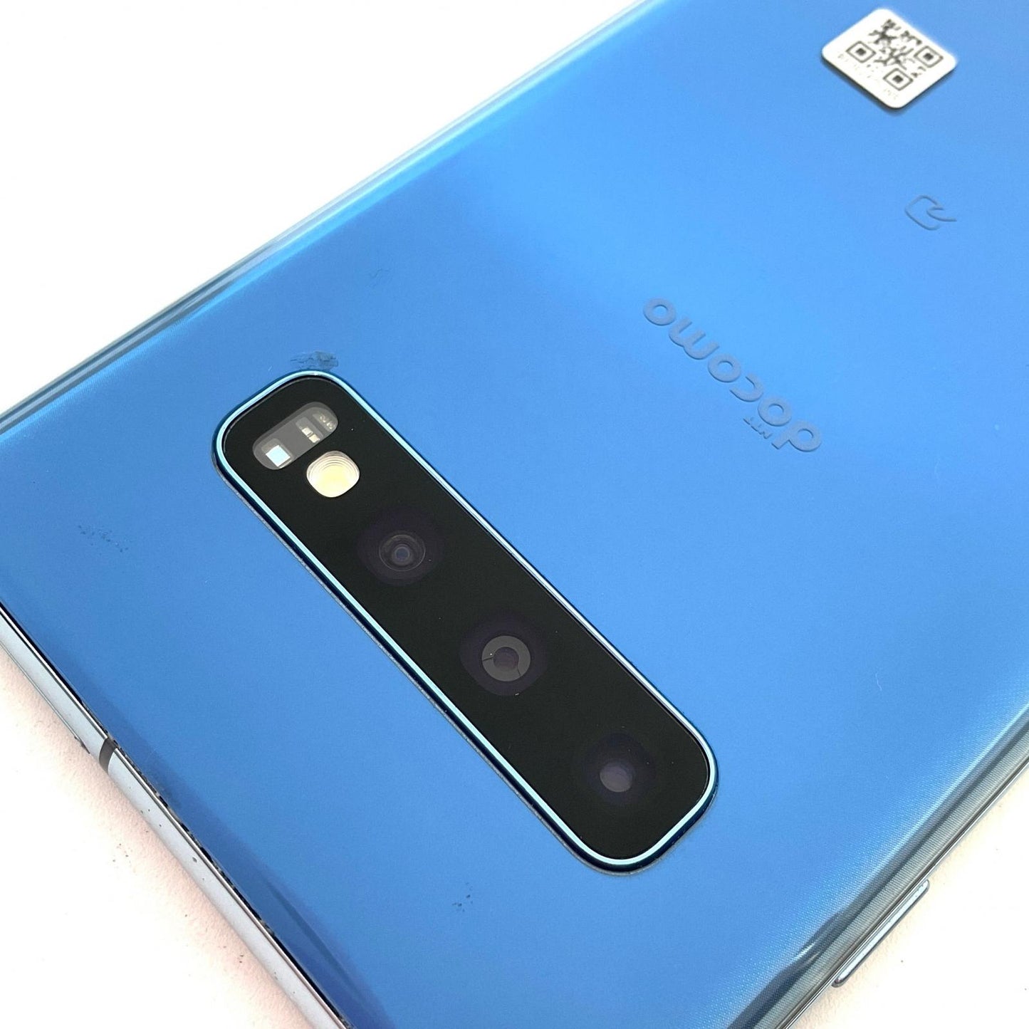 【全額返金保証】【最速発送】SAMSUNG Galaxy S10 128GB プリズムブルー docomo SC-03L 白ロム 動作確認済