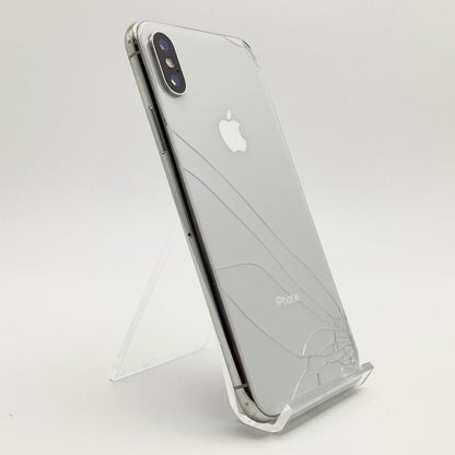 【最速発送】Apple iPhone iPhone X 64GB シルバー SIMフリー【難有】 83%