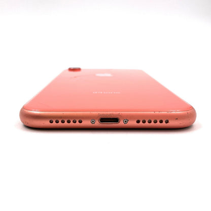 【最速発送】Apple iPhone iPhone XR 128GB コーラル docomo 白ロム【難有】 80%