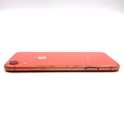 【最速発送】Apple iPhone iPhone XR 128GB コーラル docomo 白ロム【難有】 80%
