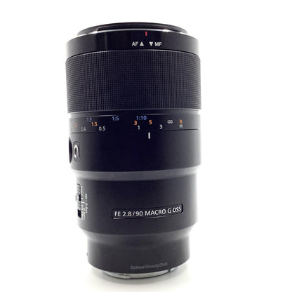 【全額返金保証】【最速発送】Sony FE 90mm F2.8 MACRO G OSS SEL90M28G 美品 動作確認済
