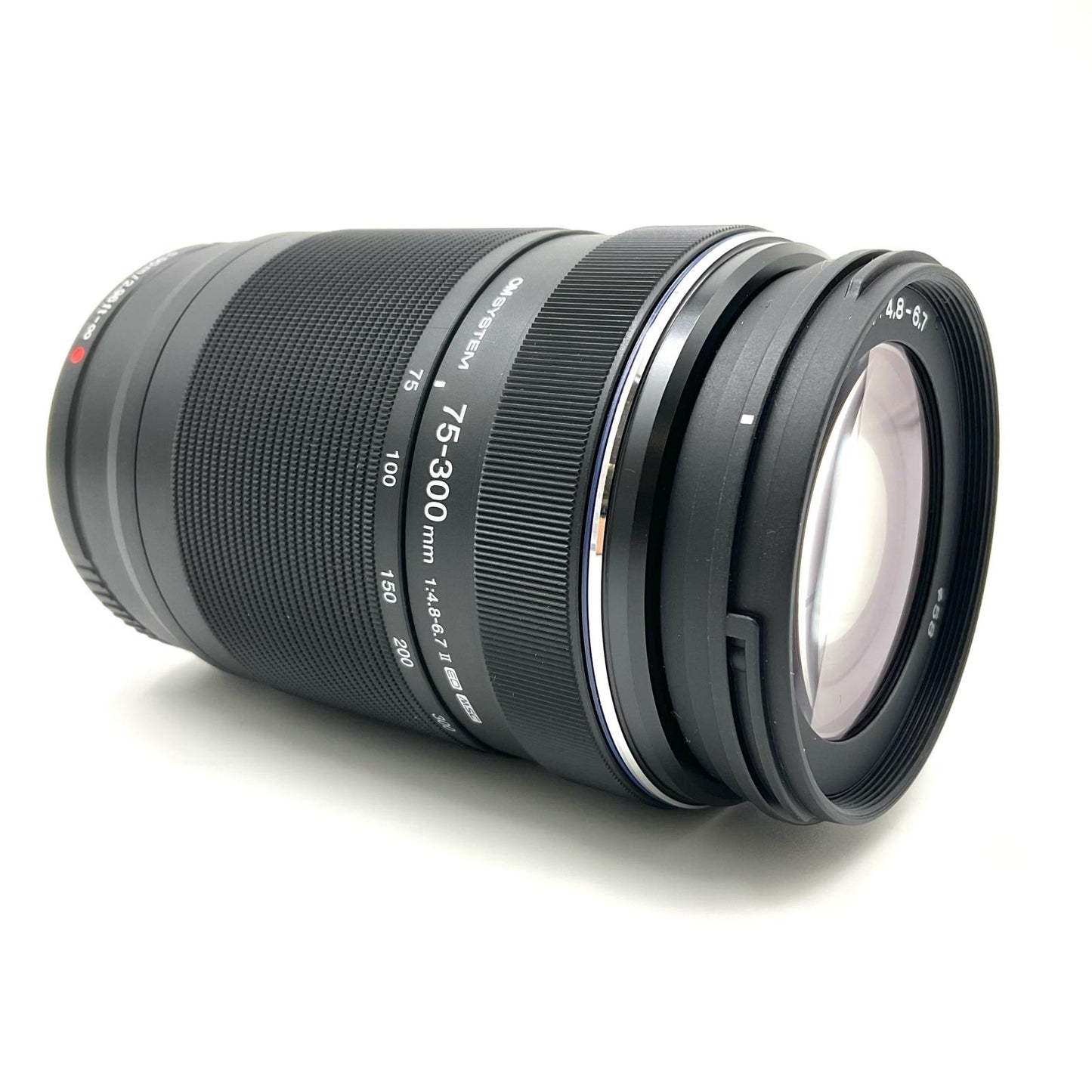 【全額返金保証】【最速発送】OLYMPUS M.ZUIKO DIGITAL ED 75-300mm F4.8-6.7 II [ブラック] 超美品 動作確認済