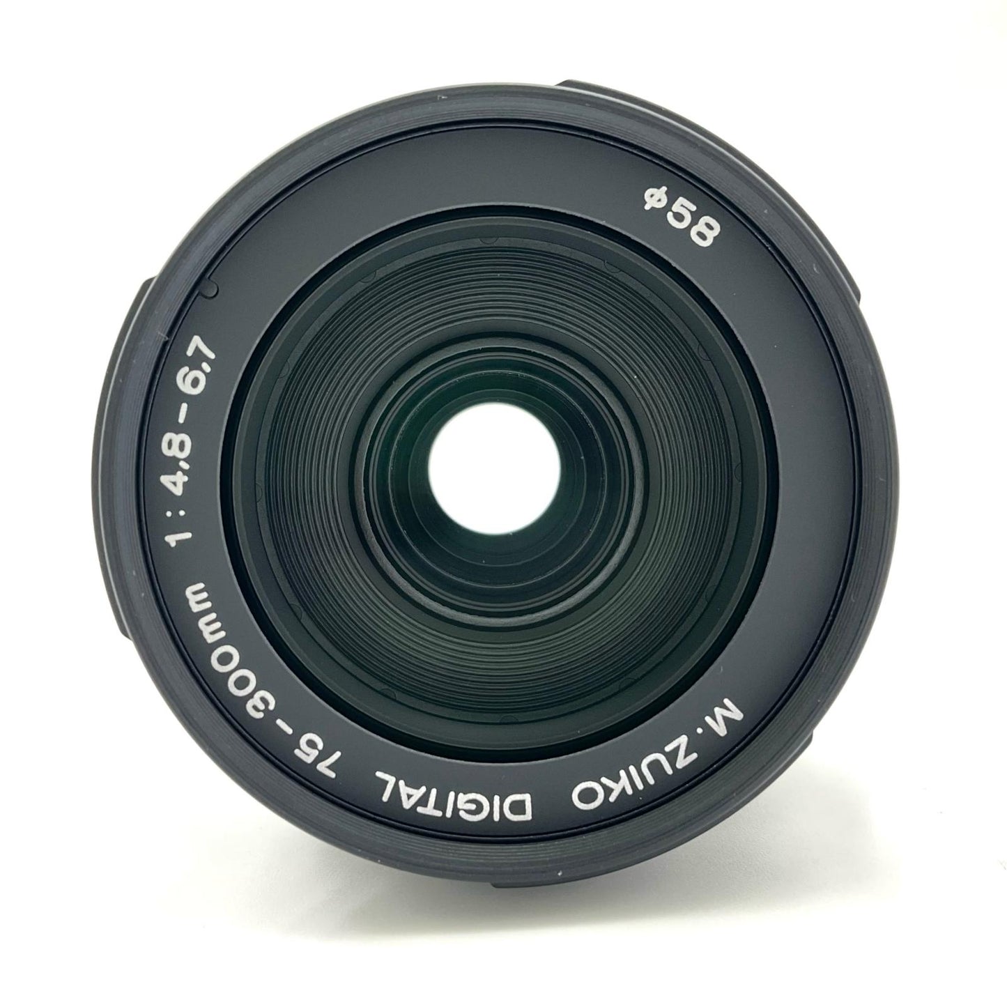 【全額返金保証】【最速発送】OLYMPUS M.ZUIKO DIGITAL ED 75-300mm F4.8-6.7 II [ブラック] 超美品 動作確認済