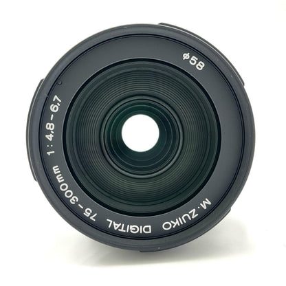 【全額返金保証】【最速発送】OLYMPUS M.ZUIKO DIGITAL ED 75-300mm F4.8-6.7 II [ブラック] 超美品 動作確認済