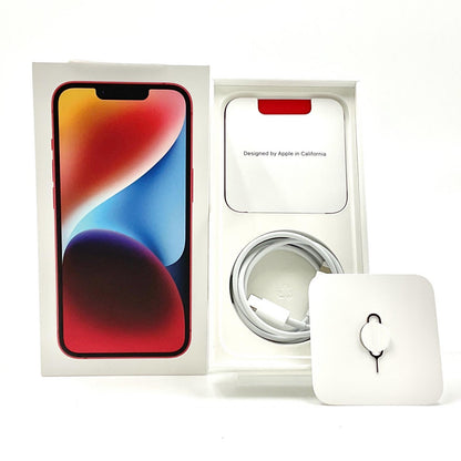 【全額返金保証】【最速発送】Apple iPhone iPhone 14 128GB (PRODUCT)RED SIMフリー 動作確認済 87%