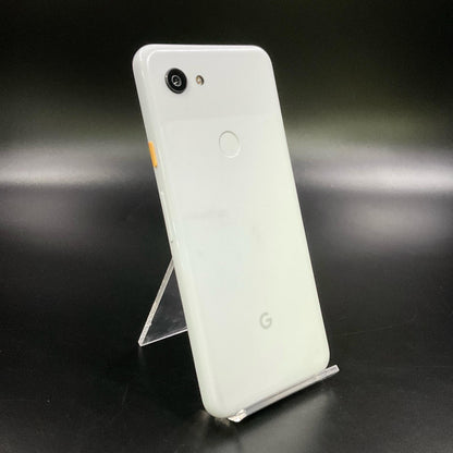 【全額返金保証】【最速発送】Google Pixel 3a 64GB Clearly White Softbank G020H 白ロム 動作確認済